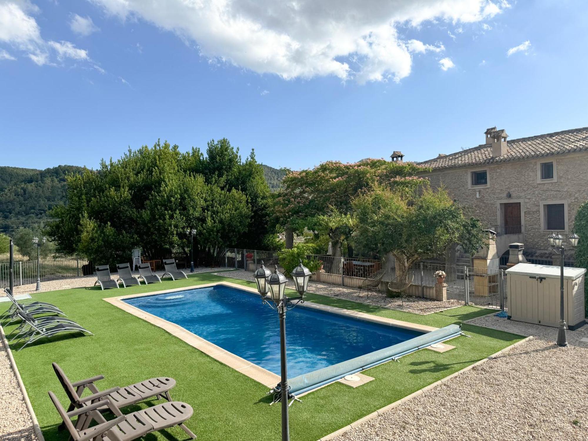 Apartamentos Rurales La Alqueria Del Pilar Bañeres Buitenkant foto
