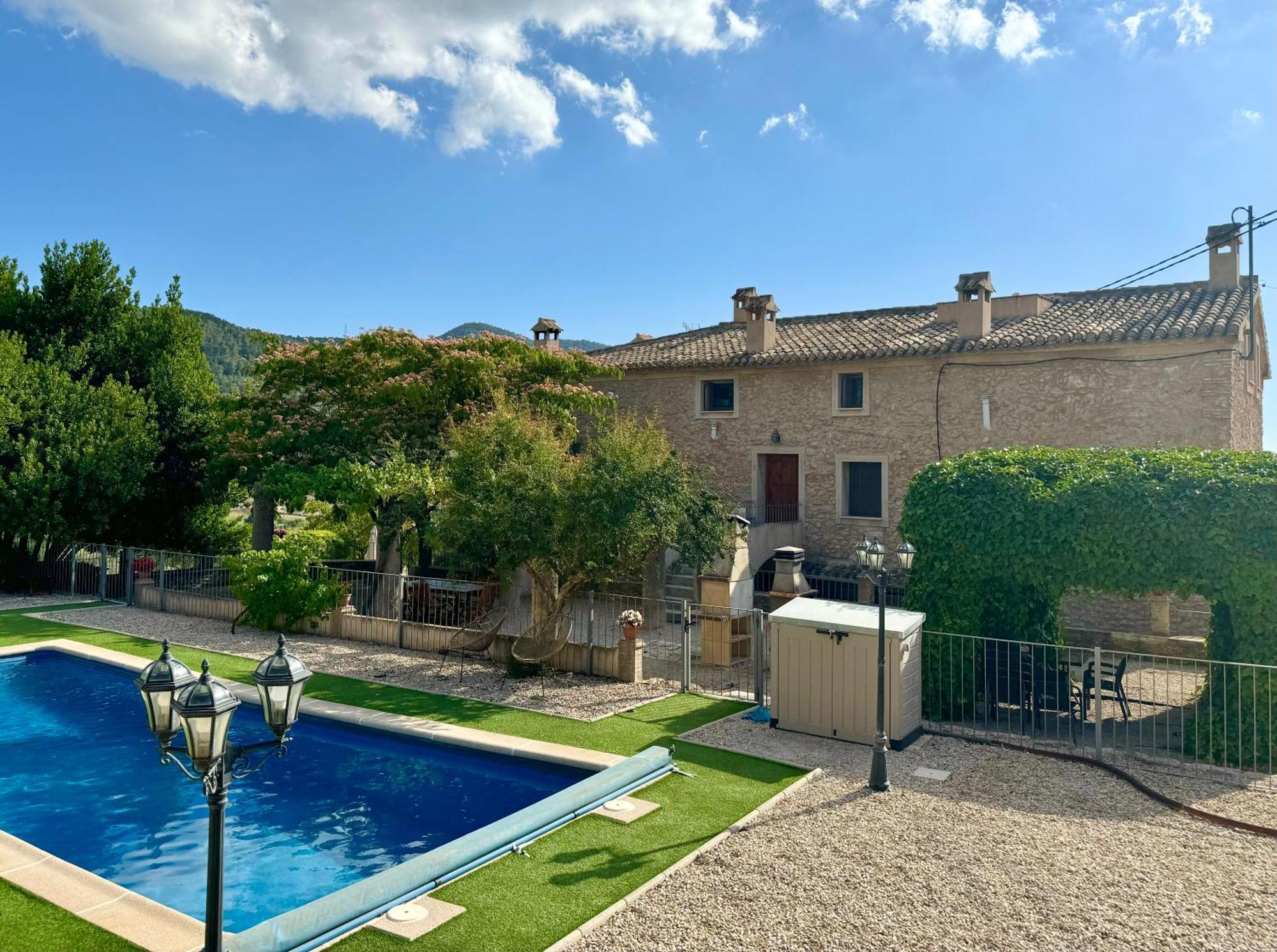Apartamentos Rurales La Alqueria Del Pilar Bañeres Buitenkant foto